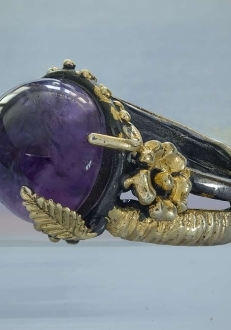 Protective Amethyst Ring