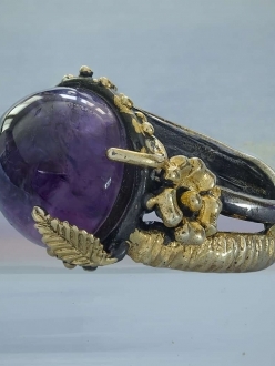 Protective Amethyst Ring