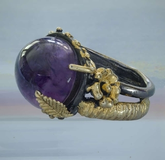 Protective Amethyst Ring