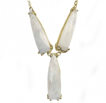 White Quartz Necklace