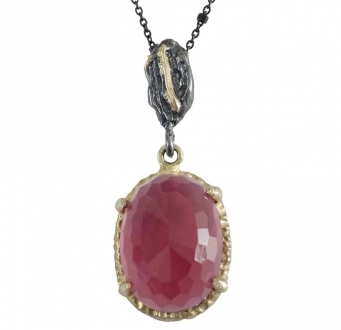 Garnet Crystal Pendant