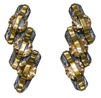 Contemporary Zultanite Stud Earrings