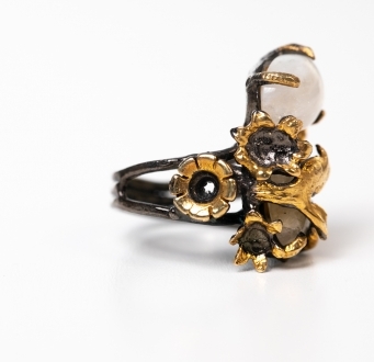 Spiritual Garden Opal Ring